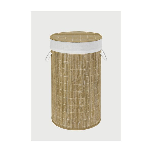 Bina bambusz szennyestartó kosár, 55 l - Wenko-image-1