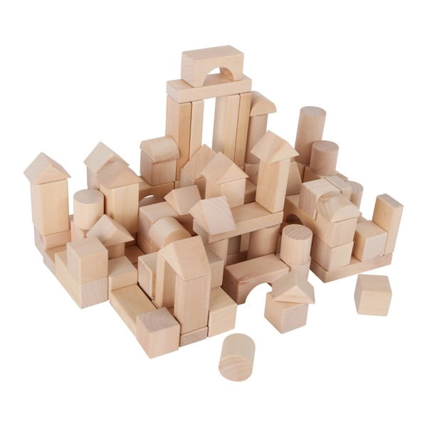 Blocks In A Bag fa építőkockák - Legler