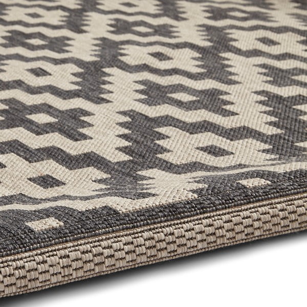 Cottage fekete szőnyeg, 160 x 220 cm - Think Rugs-image-3