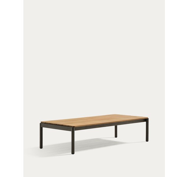 Teakfa kerti dohányzóasztal 63x149 cm Sorells – Kave Home-image-4
