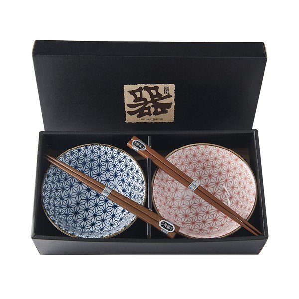 Asanoha 2 db-os tál és evőpálcika szett - MIJ-image-2