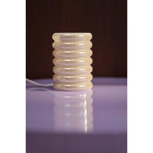 Krémszínű üveg asztali lámpa (magasság 16 cm) Apelqvist – Jotex-image-2