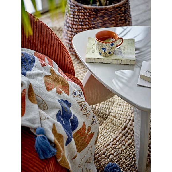 Barna újrahasznosított pamut takaró 130x160 cm Anniversary – Bloomingville-image-2