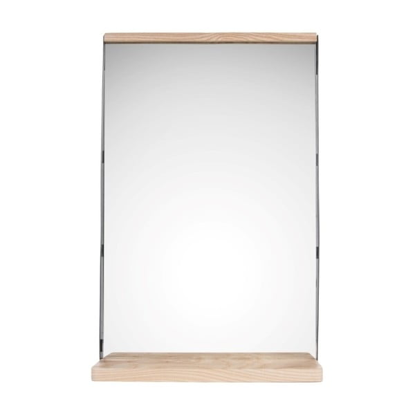 Simplicity asztali tükör fa kerettel - PT LIVING