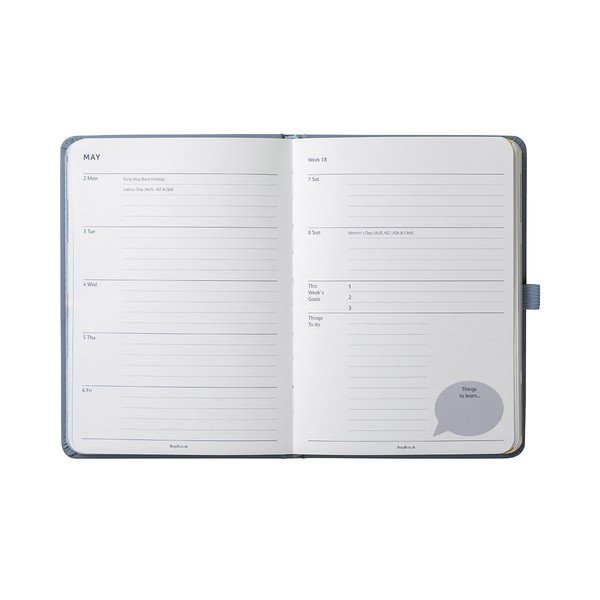 Goals Diary Periwinkle határidőnapló - Busy B-image-3