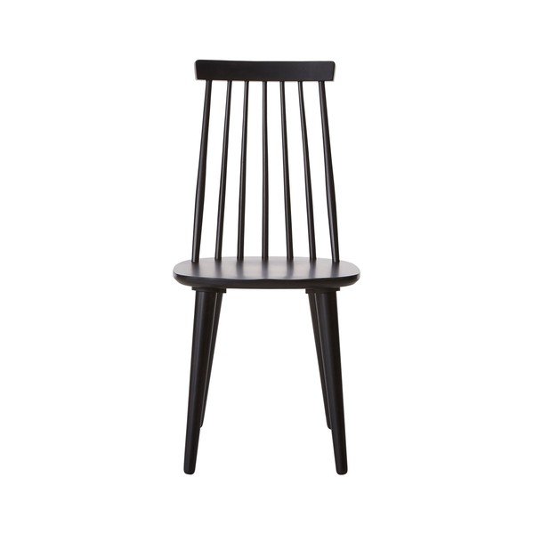 Fekete kaucsukfa bárszék szett 2 db-os (ülésmagasság 45 cm) Jolina – Ellos Home-image-4