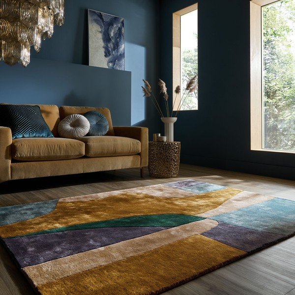 Kézi szövésű viszkóz szőnyeg 140x200 cm Polaris – Flair Rugs-image-1
