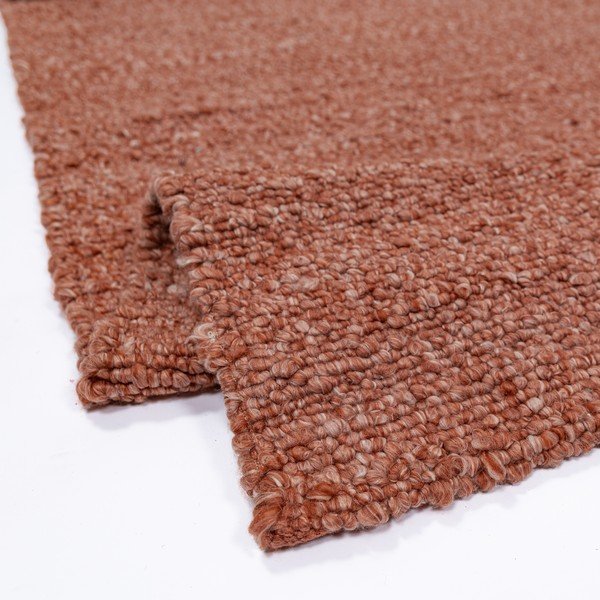 Terrakotta színű kézi szövésű szőnyeg 160x230 cm Finley – Flair Rugs-image-4