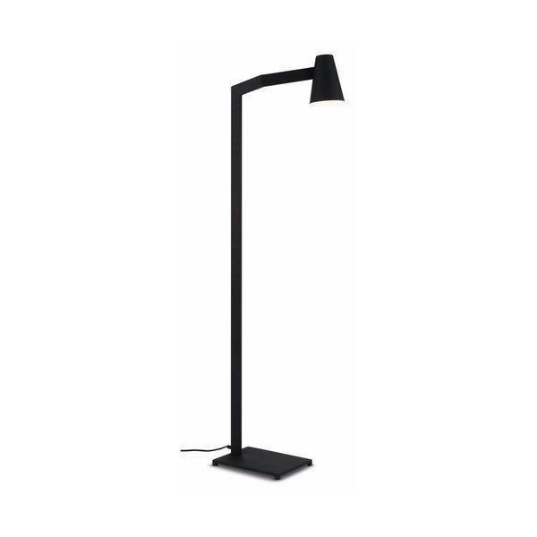 Fekete állólámpa fém búrával (magasság 143 cm) Biarritz – it's about RoMi-image-1