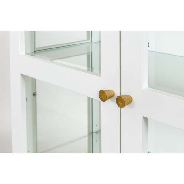 AbbeyWood fehér könyvespolc/tálalószekrény - Woodman-image-1