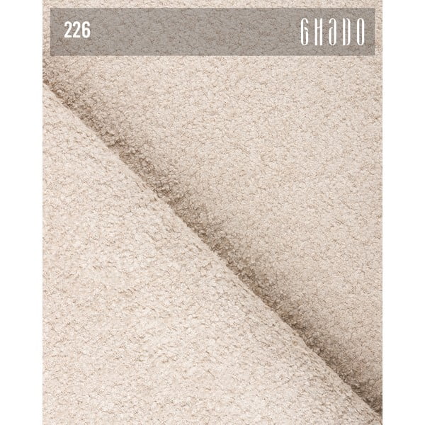 Bézs kinyitható-tárolóhelyes sarokkanapé (bal oldali-heverő résszel) Lumine – Ghado-image-4