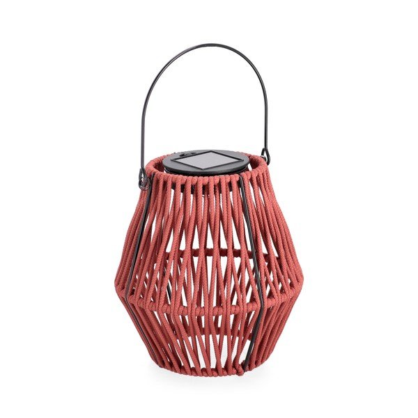 Piros napelemes LED lámpás (magasság 17 cm) Juny – Yes Everyday