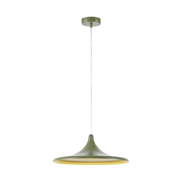 Zöld fém LED dimmelhető függőlámpa ø37x13 cm Beam – Markslöjd