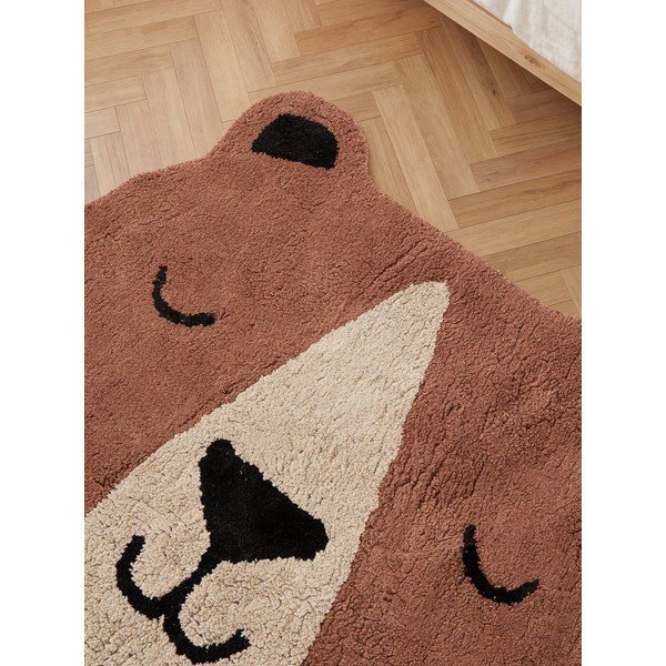 Barna mosható-kézi szövésű pamut gyerek szőnyeg 101x120 cm Snuggle Benni – Hanse Home-image-4