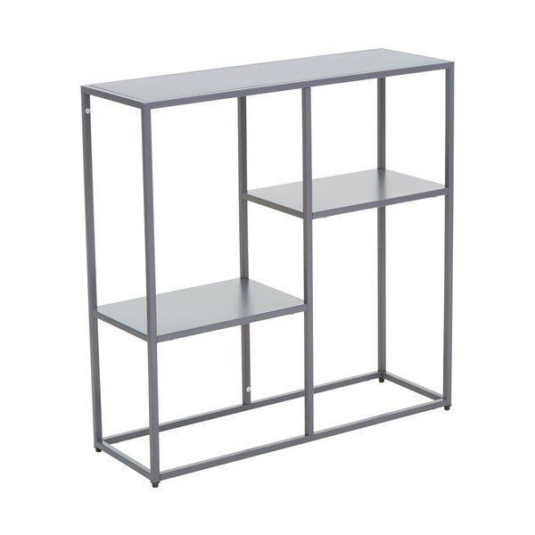 Szürke acél polcos állvány 80x81x26 cm Acero – Premier Housewares