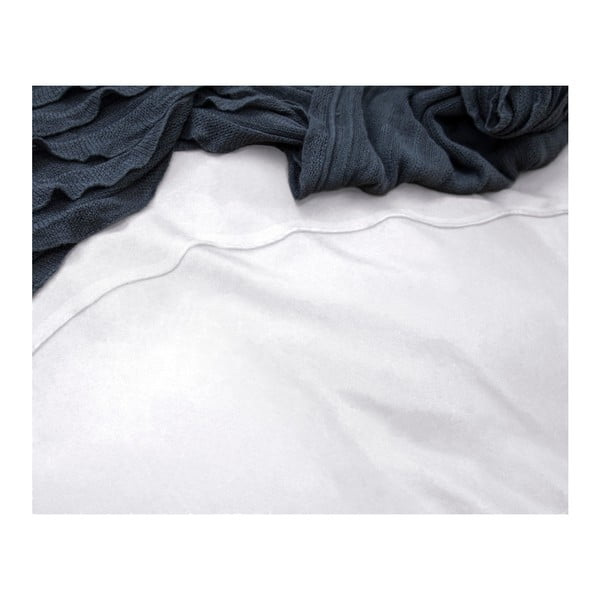 Monte Carlo egyszemélyes fehér mikroperkál ágyneműhuzat, 140 x 200 cm - Sleeptime-image-3