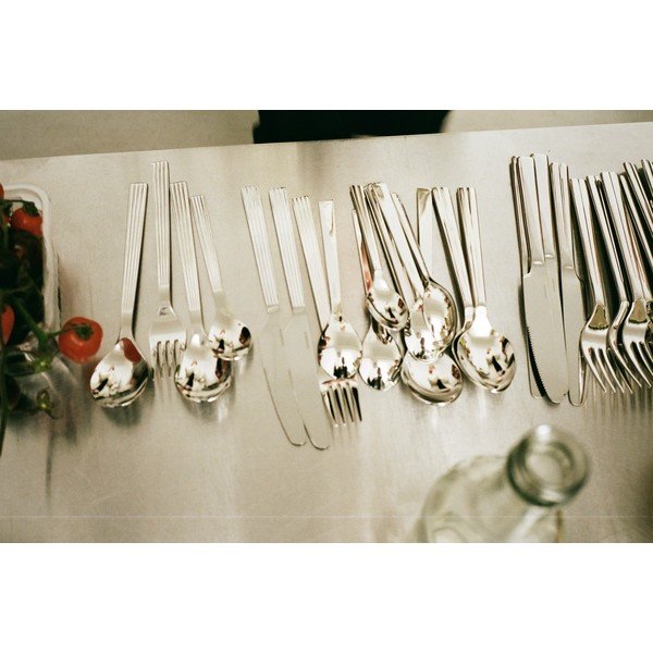 Ezüstszínű rozsdamentes acél evőeszköz készlet 16 db-os Grand Cru – Rosendahl-image-2