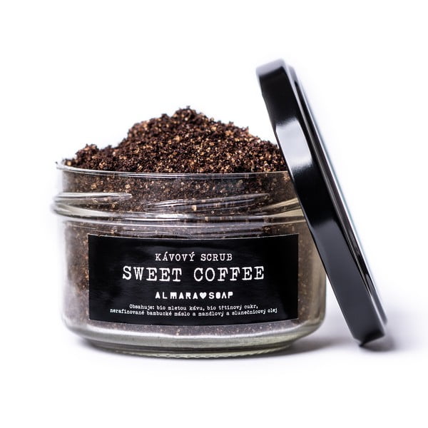 Bőrradír kávé illattal Sweet Coffee - Almara Soap