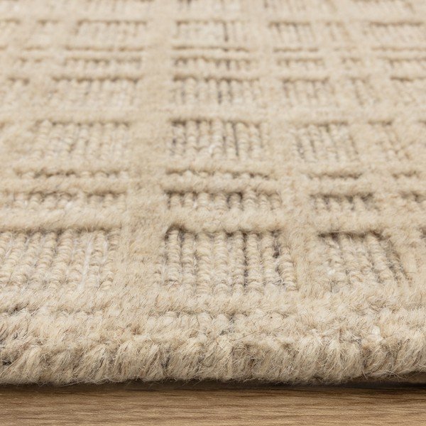 Krémszínű kézi szövésű gyapjúkeverék szőnyeg 200x290 cm Thatch Sand – Asiatic Carpets-image-4