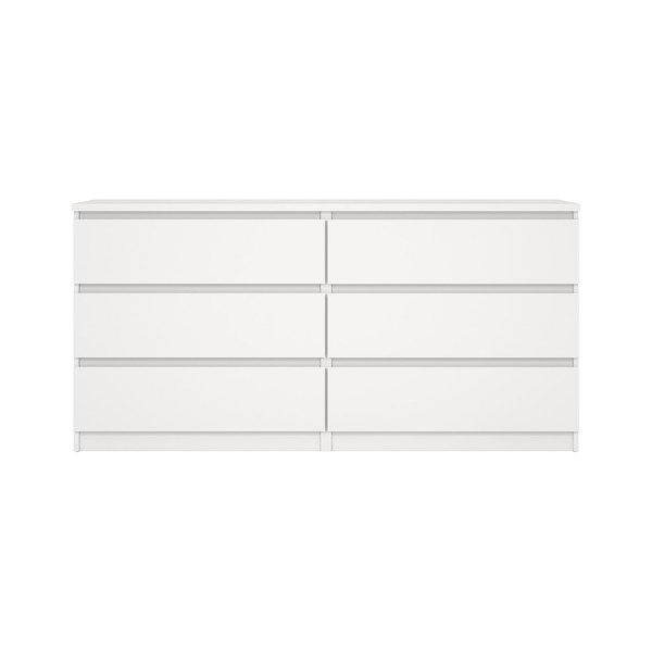 Fehér komód 154x76x50 cm Naia – Tvilum-image-2