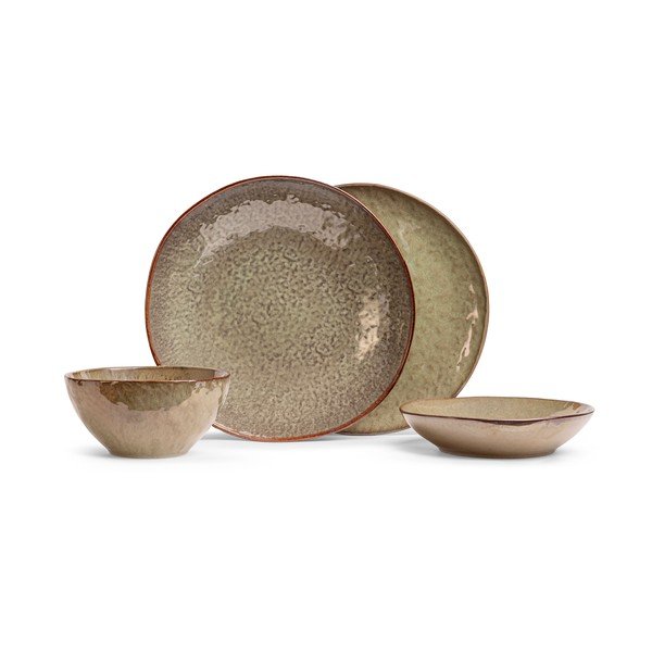 Agyagkerámia étkészlet 16 db-os Nephrite – Bonami Selection