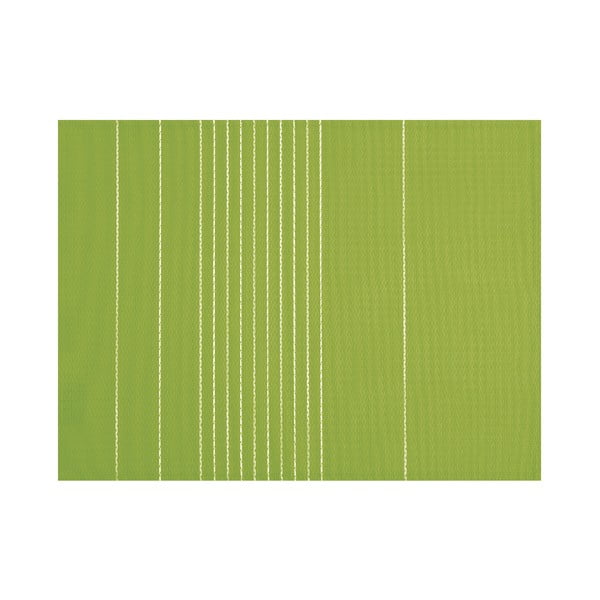 Stripe zöld tányéralátét, 45 x 33 cm - Tiseco Home Studio