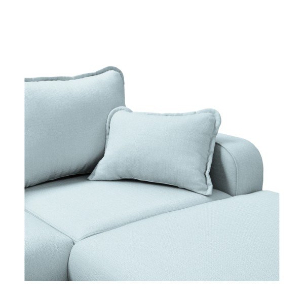 Világoskék sarokkanapé (jobb oldali) Beata – Ropez-image-1