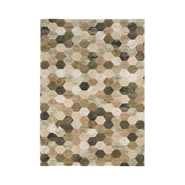 Arty Manosque zöld-bézs szőnyeg, 120 x 170 cm - Elle Decoration
