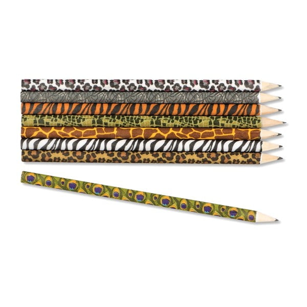 Safari állatmintás ceruza készlet - npw™
