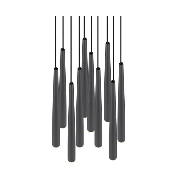 Fekete LED függőlámpa ø 30 cm Cala – Trio Select-image-3