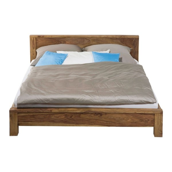 Authentico Bett ágy egzotikus fából, 160 x 200 cm - Kare Design