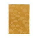 Gigi sárga gyapjú szőnyeg, 120 x 170 cm - Flair Rugs