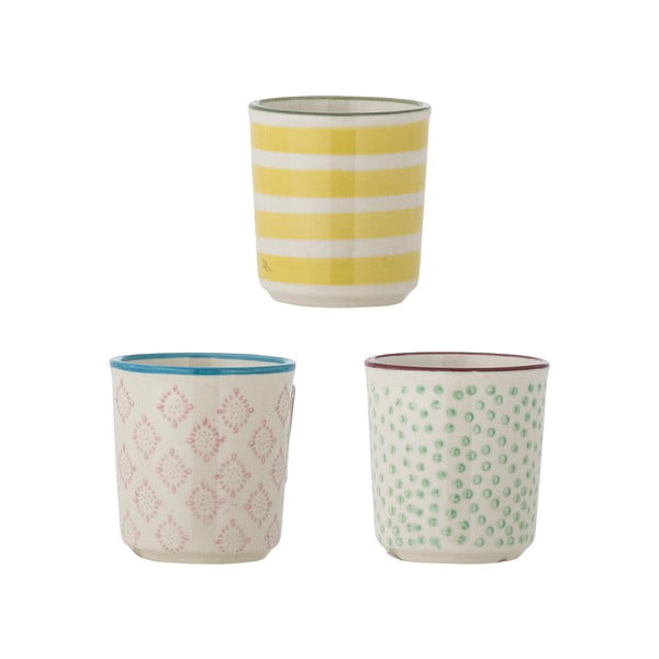 Patrizia 3 db-os agyagkerámia tojástartó szett - Bloomingville-image-2