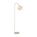 Aranyszínű állólámpa (magasság 160 cm) Rakel – Light & Living