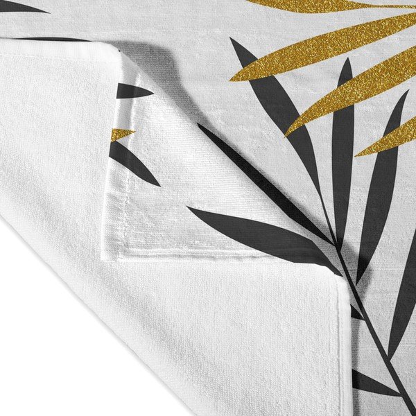 Fürdőlepedő 70x150 cm Foliage – Blanc-image-3