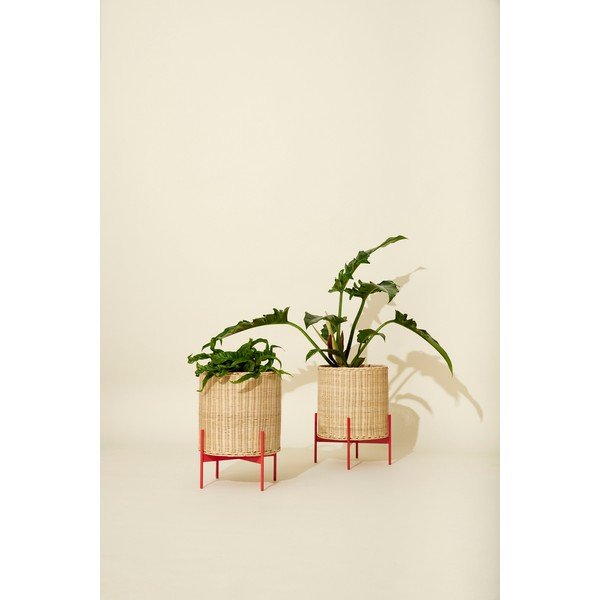 Rattan virágcserép ø 30 cm Splint – Hübsch-image-1