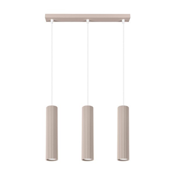 Szürkésbarna fém függőlámpa Gleam – Sollux