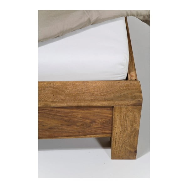Authentico Bett ágy egzotikus fából, 160 x 200 cm - Kare Design-image-2