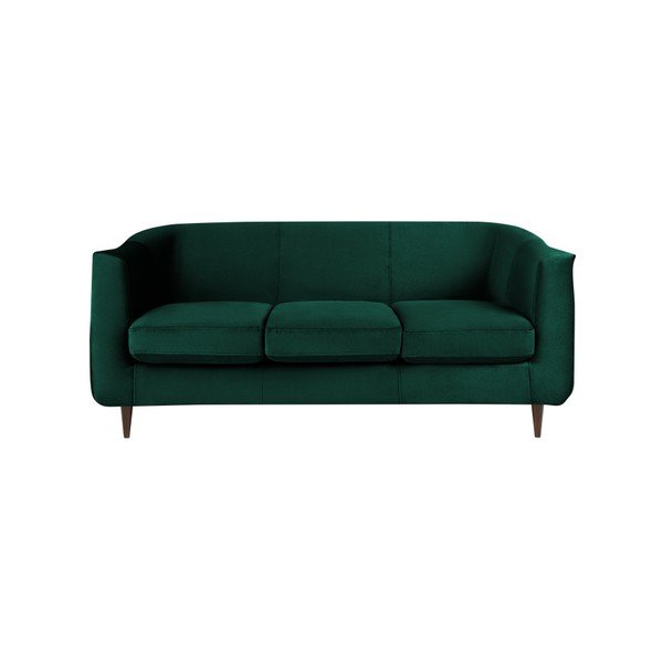 Glam sötétzöld kanapé, 175 cm - Kooko Home-image-4
