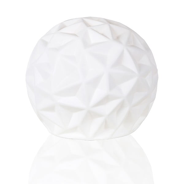 Fasette fehér asztali lámpa, ø 20 cm - Globen Lighting