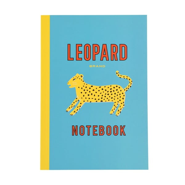 Jegyzetfüzet 60 oldal, A5 Leopard - Rex London