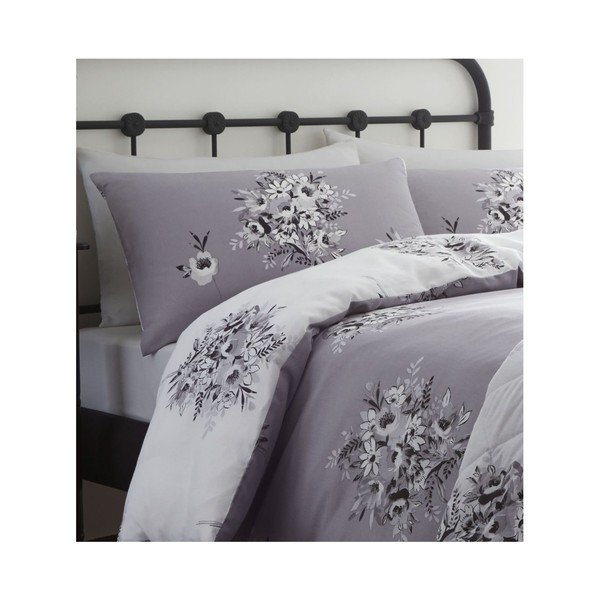 Floral Bouquet egyszemélyes ágyneműhuzat, 135 x 200 cm - Catherine Lansfield-image-1
