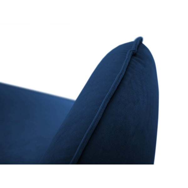 Kék bársony kanapé 230 cm Vienna – Cosmopolitan Design-image-4