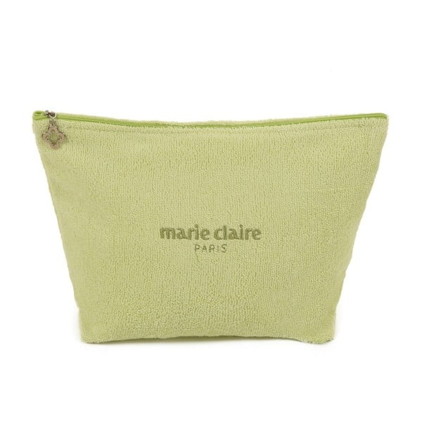 Marie Claire zöld színű kozmetikai táska, hossz 22 cm