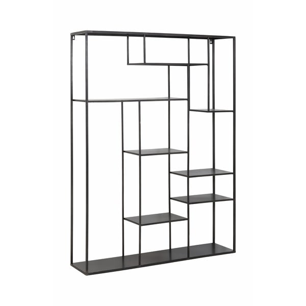 Fekete többszintes fém fali polc Talara – Light & Living-image-2