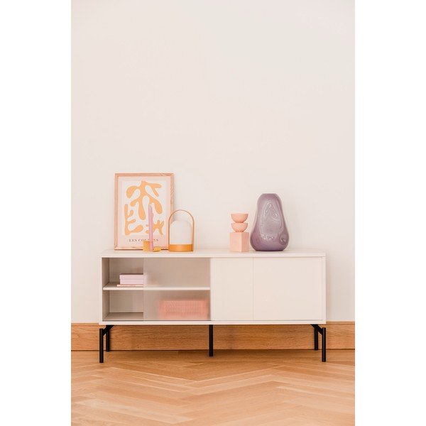 Szürkésbézs TV-állvány 116x55x42 cm Met Mini – noo.ma-image-1