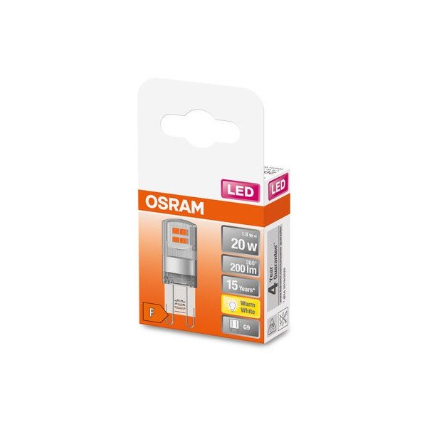 Meleg színű LED izzó G9, 2 W – Candellux Lighting-image-2