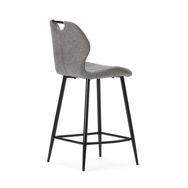 Szürke bárszék szett 2 db-os (ülésmagasság 65 cm) Muli – Marckeric-image-4