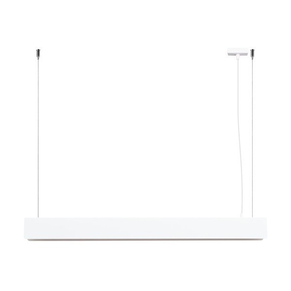 Fehér fém LED függőlámpa Nebula – Sollux