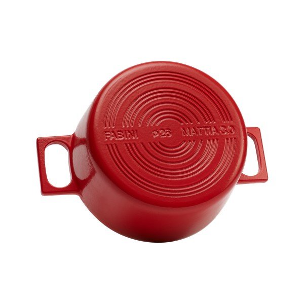 Indukciós tűzhelyhez alkalmas öntöttvas lábas fedővel 5,5 l Mattia 3.0 – FABINI-image-2